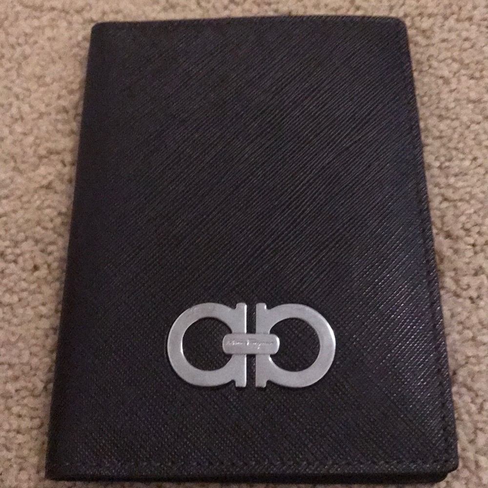 Salvatore Ferragamo leather card holder